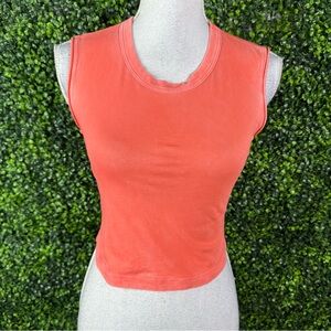 Nwt Cotton Citizen Bright Coral Tank‎ Top